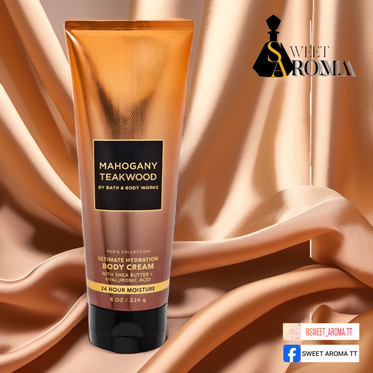 Bath & Body Works, Mahogany Teakwood Ultimate Hydration Body Cream