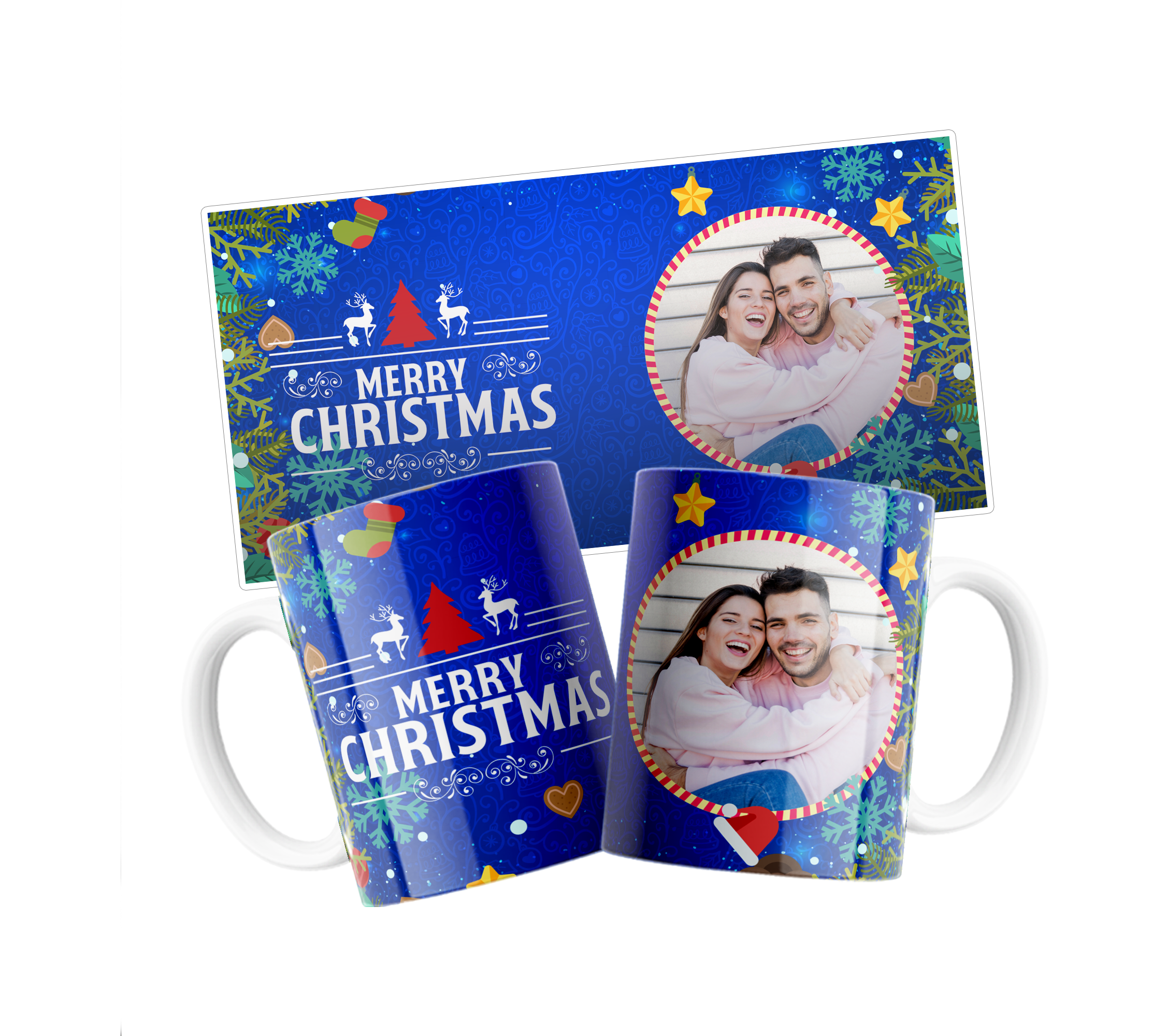 Christmas Themed Photo Mug 