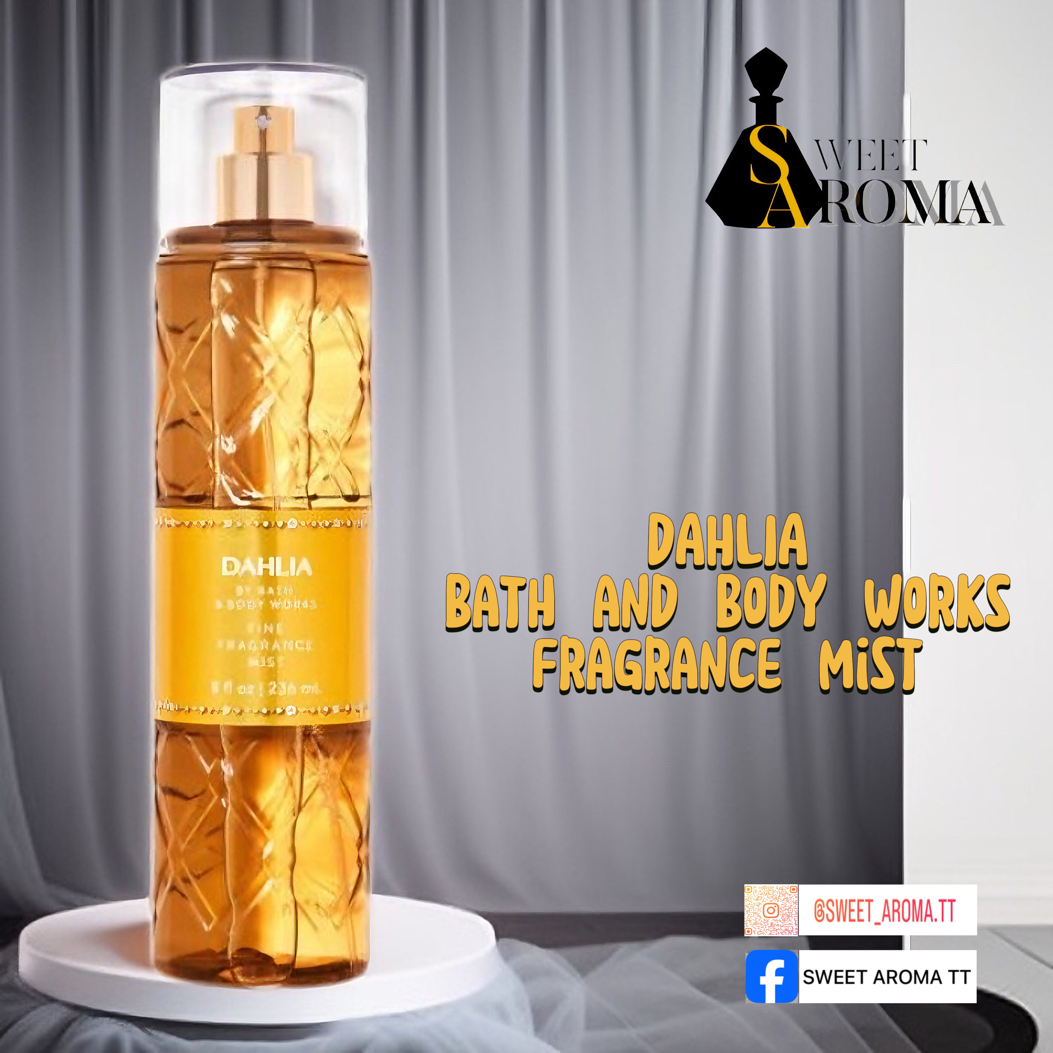 Bath & Body Works, Dahlia Fine Fragrance Mist