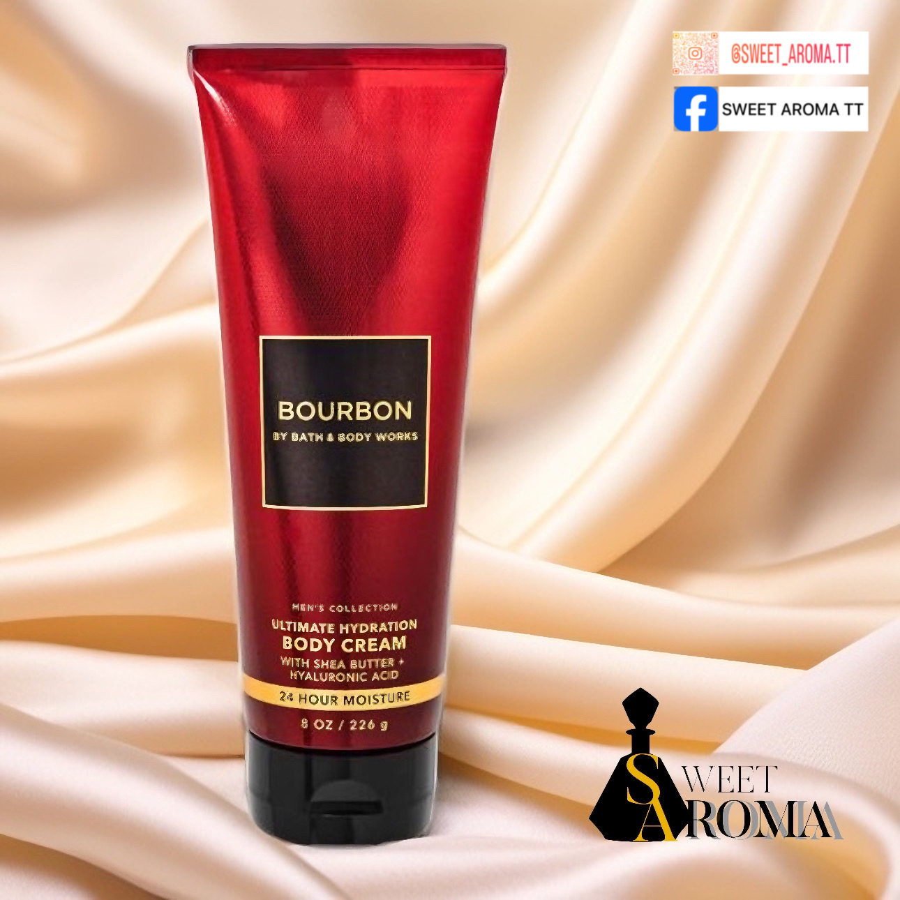 Bath & Body Works, Bourbon Ultimate Hydration Body Cream 