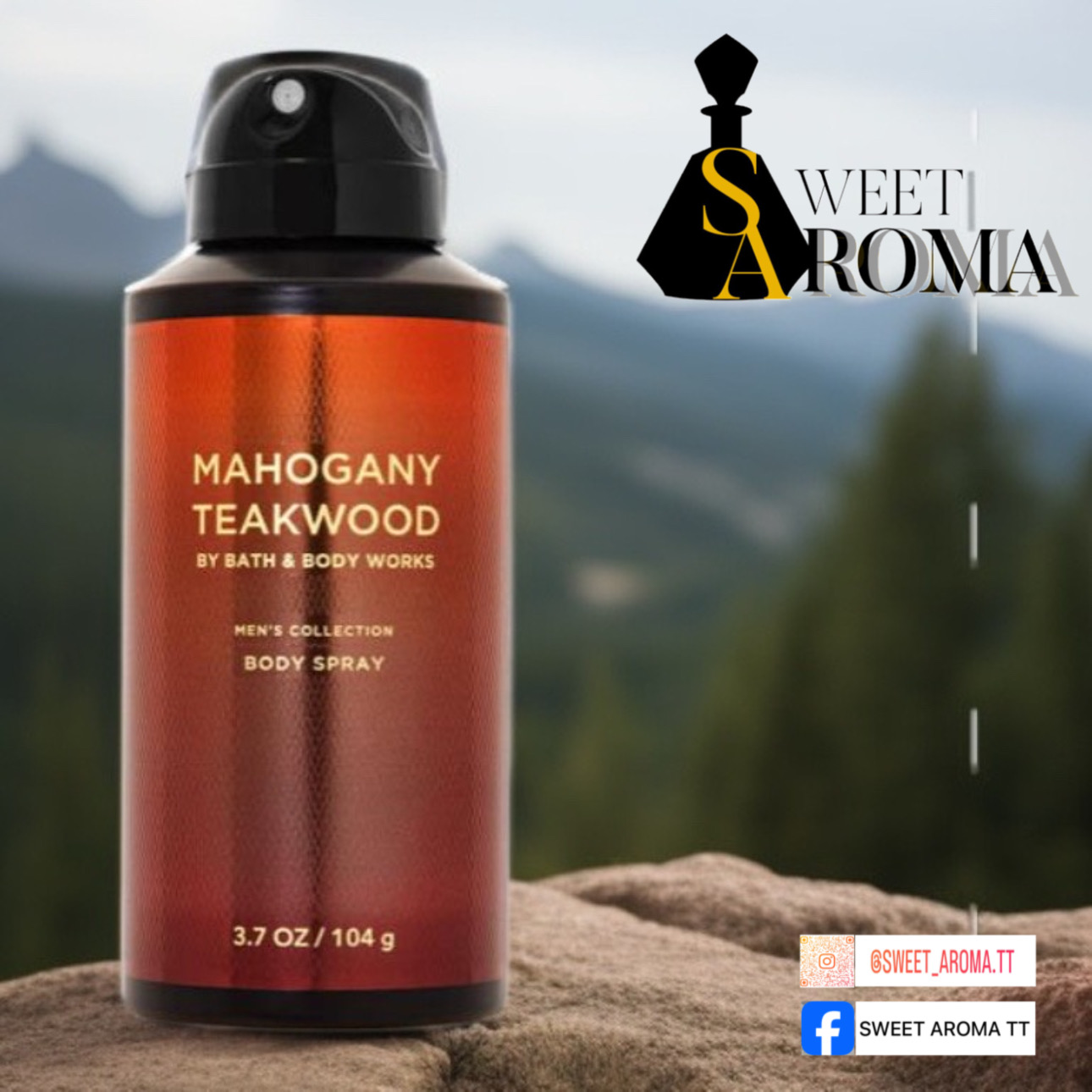 Bath & Body Works, Mahogany Teakwood Body Spray
