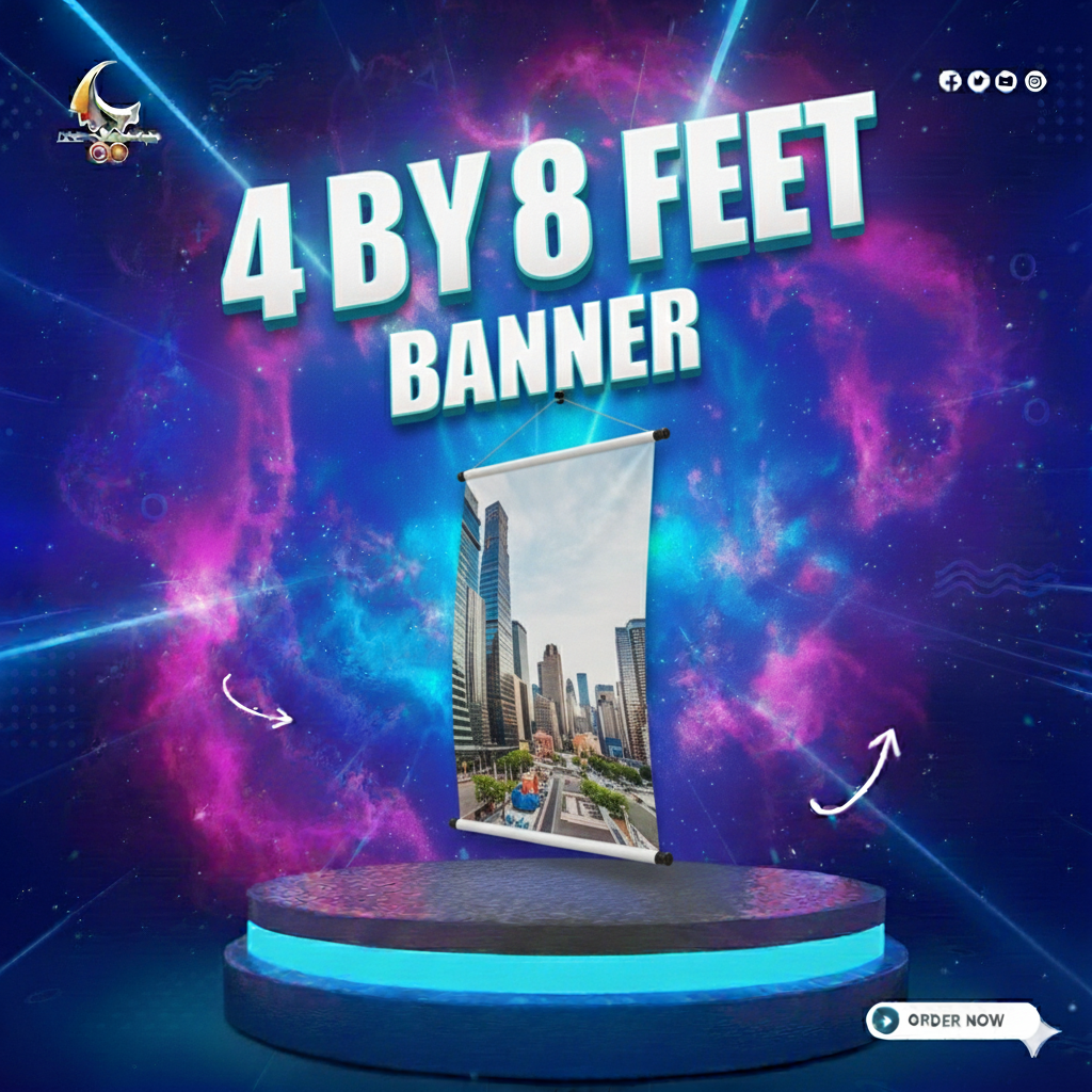 Banner 4 by 8 Feet