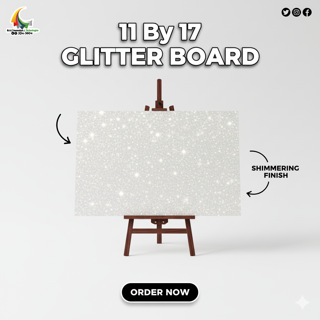 11 By 17 Glitter Board 