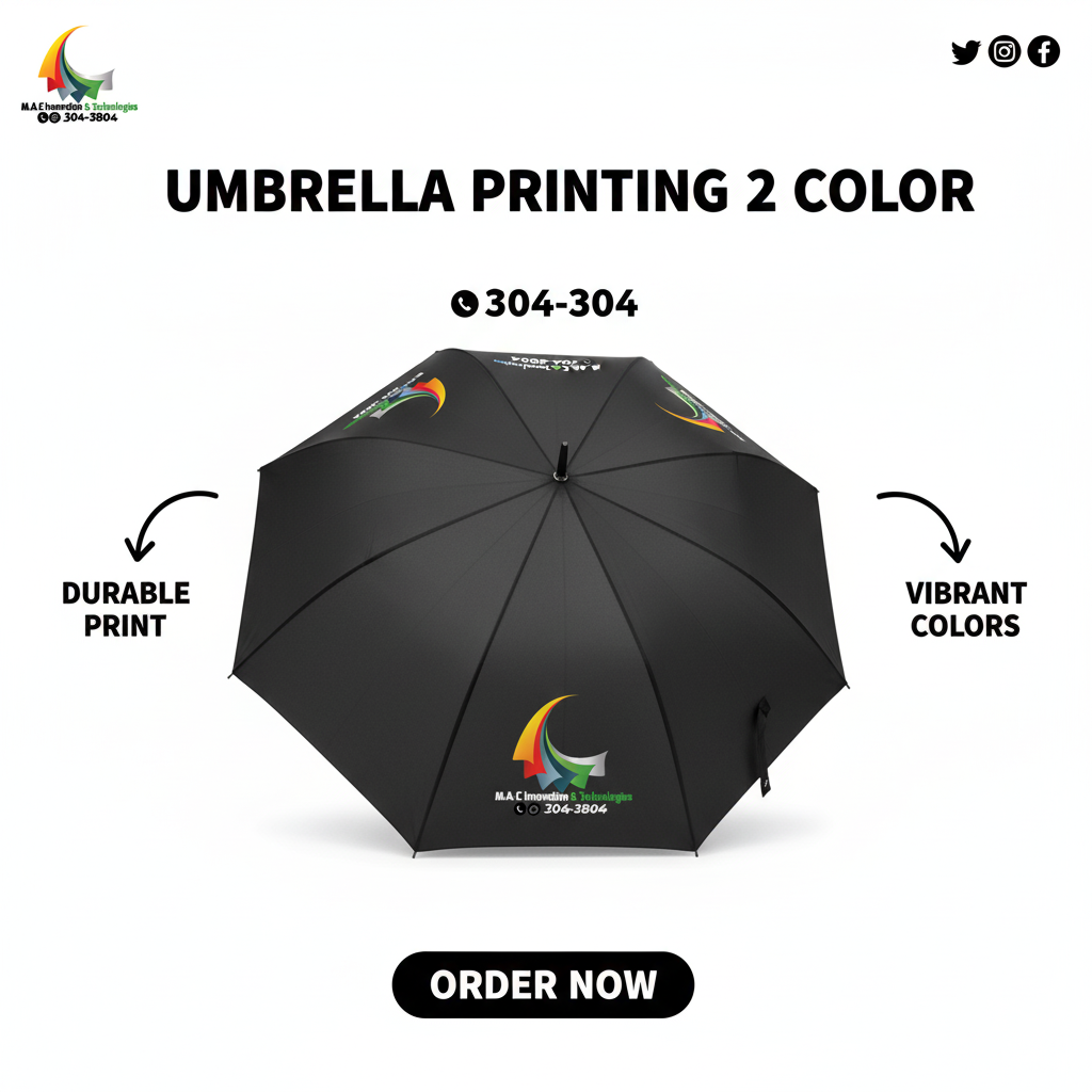 Umbrella Printing 2 Color 