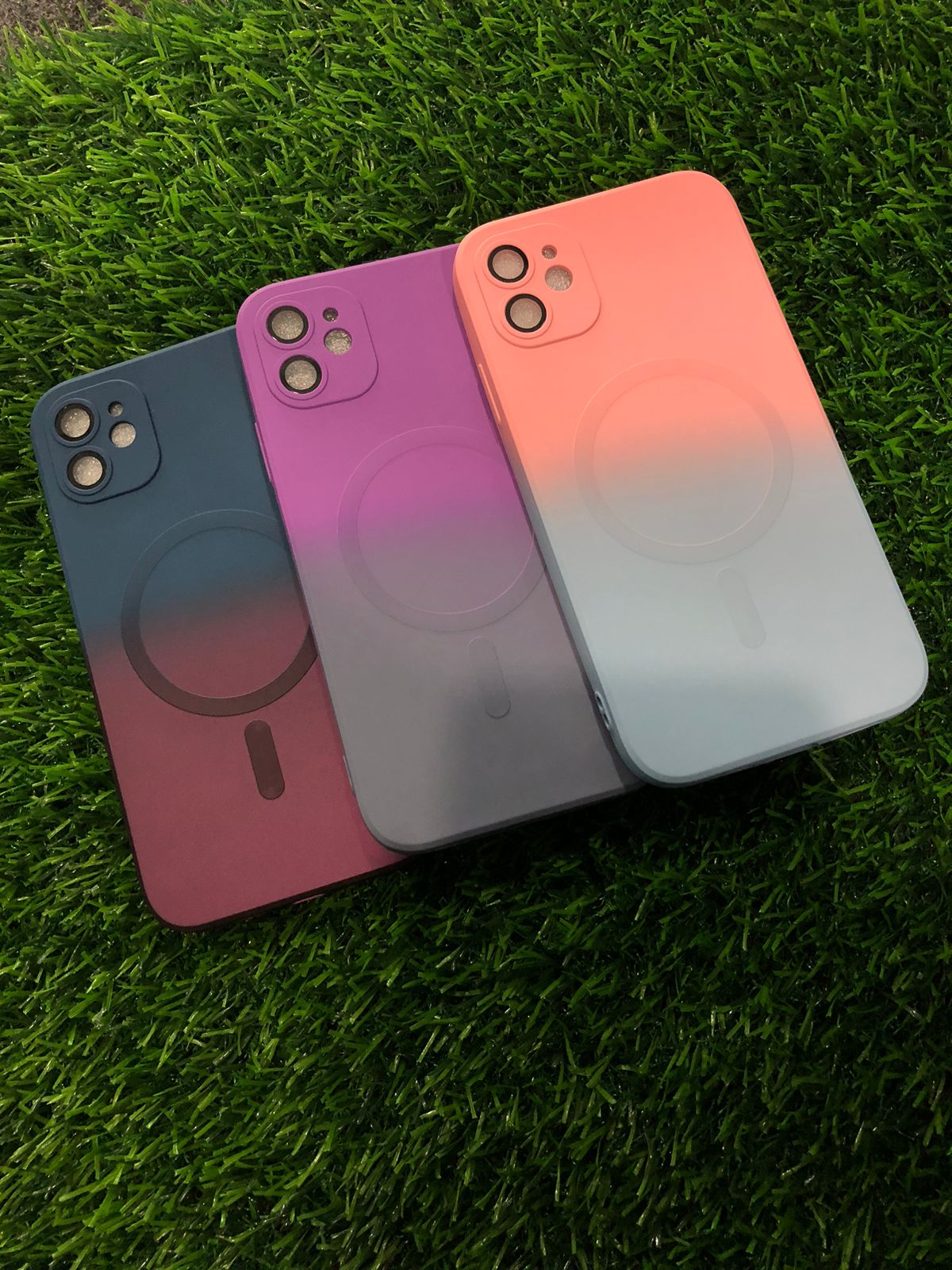 Iphone 11 Luxury gradient magsafe case 