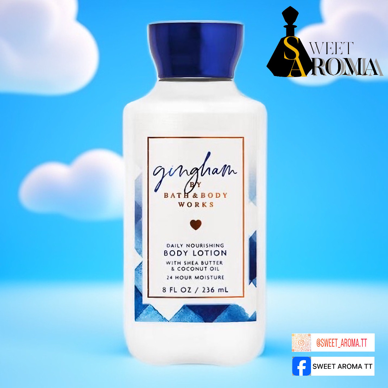 Bath & Body Works, Gingham Daily Nourishing Body Lotion