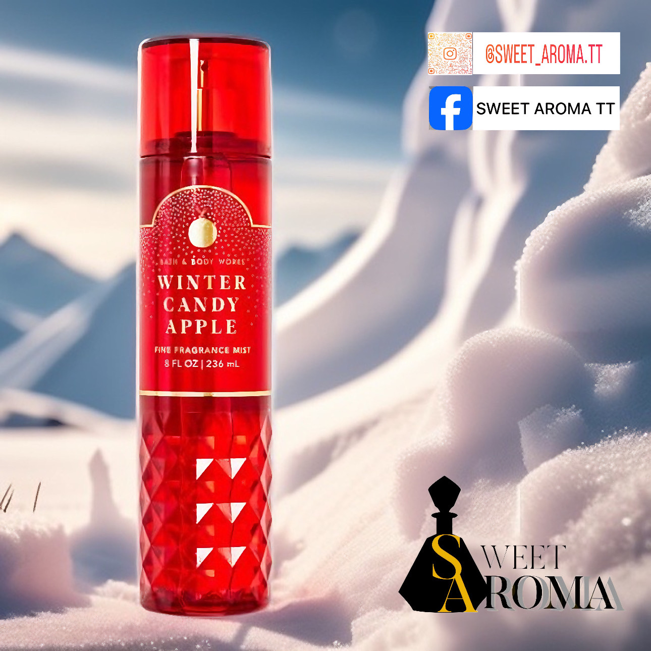 Bath & Body Works, Winter Candy Apple Fine Fragrance Mist -236ml