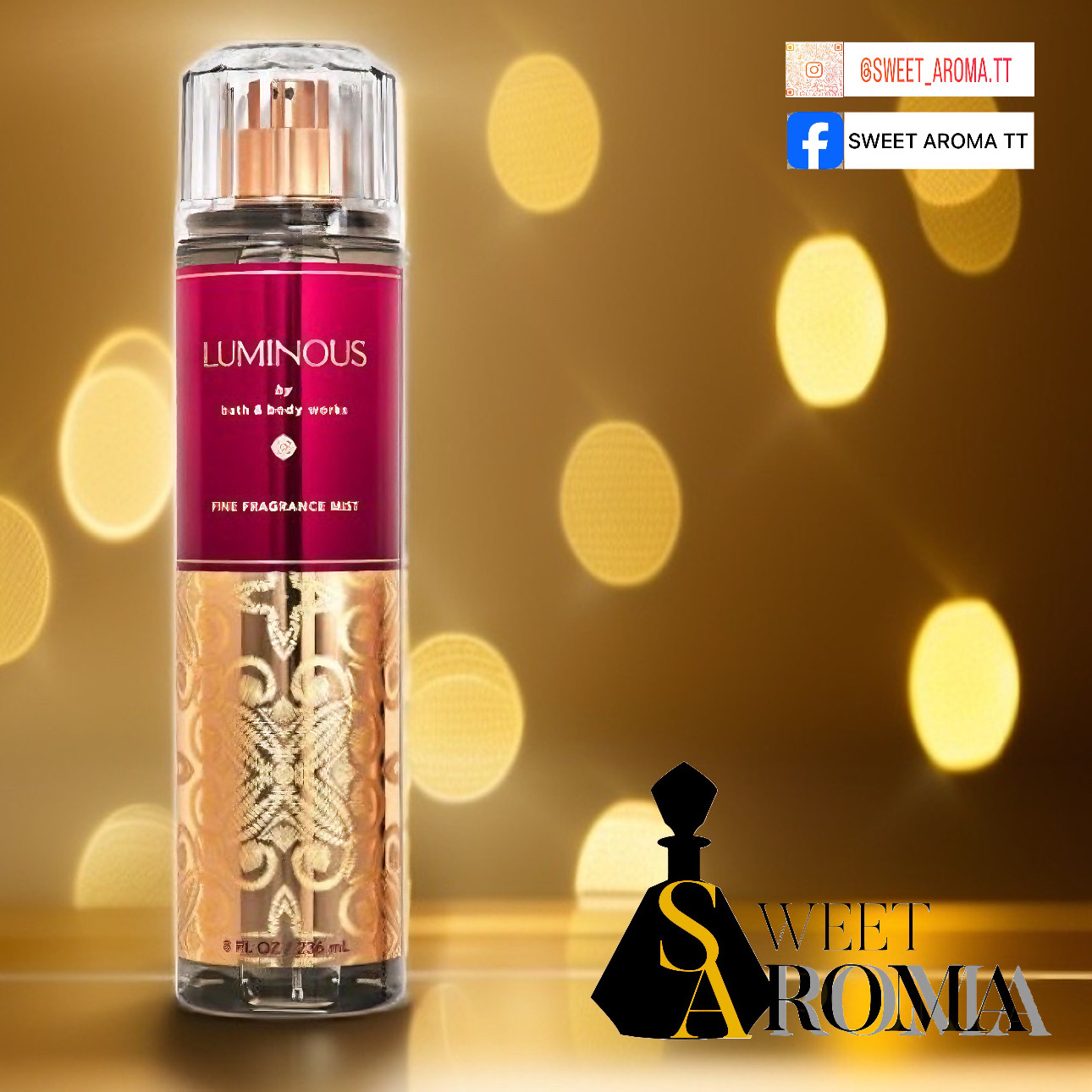 Bath & Body Works, Luminous Fine Fragrance Mist