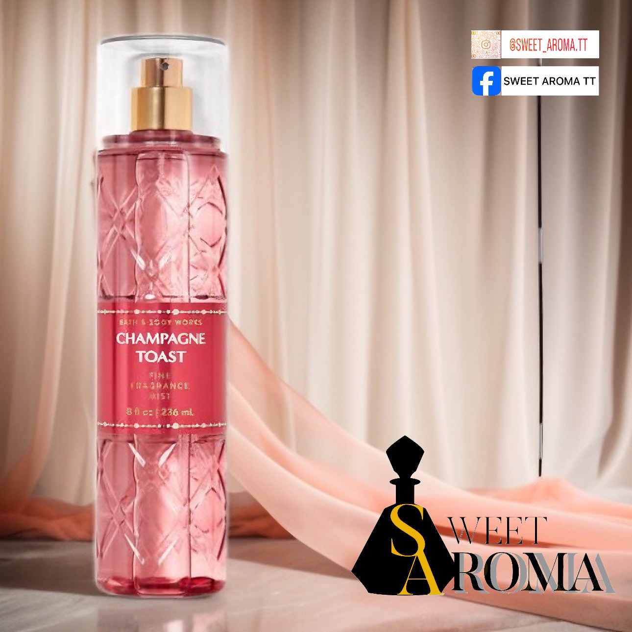 Bath & Body Works, Champagne Toast Fine Fragrance Mist -236ml