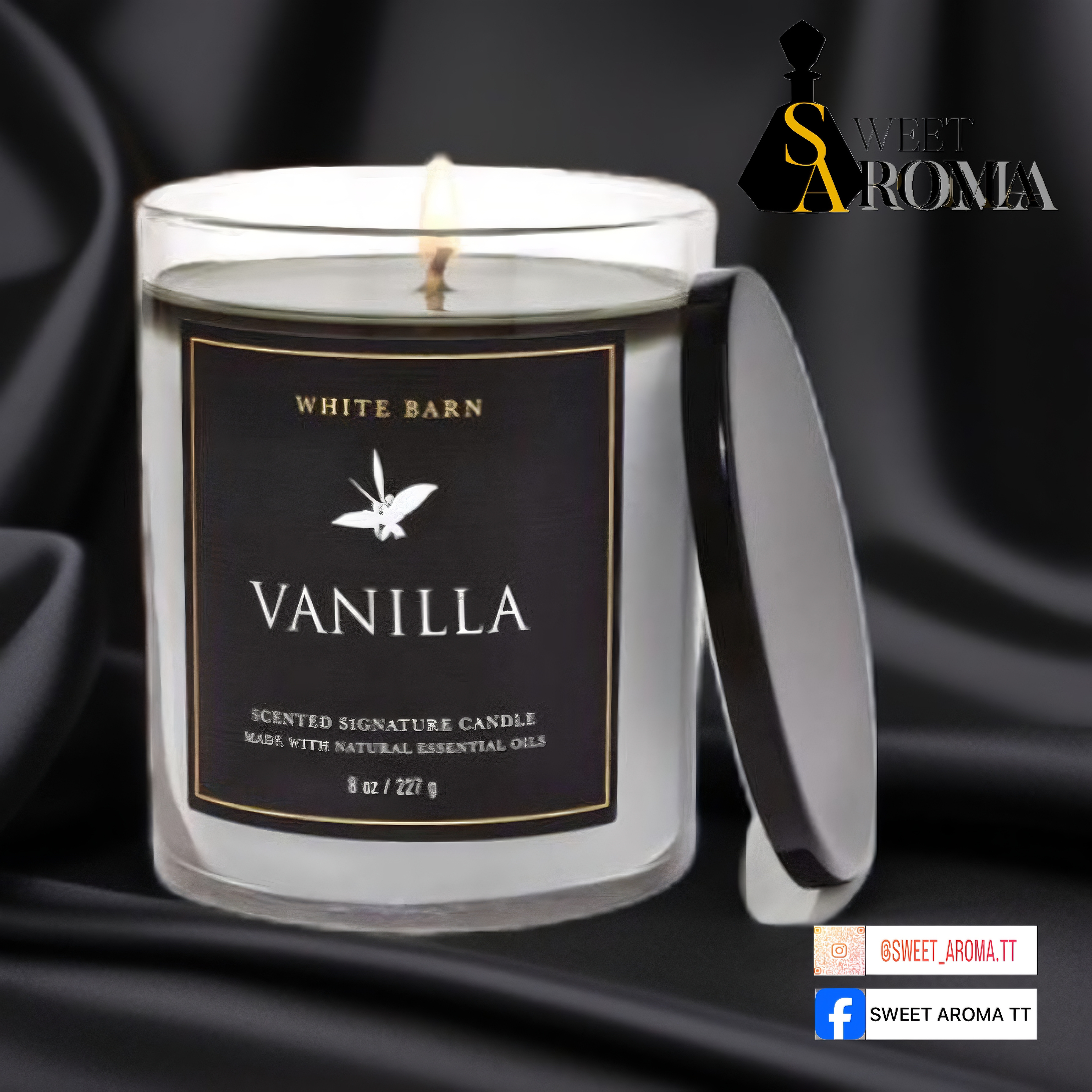 Bath & Body Works, Mahogany Vanilla 1 Wick Candle