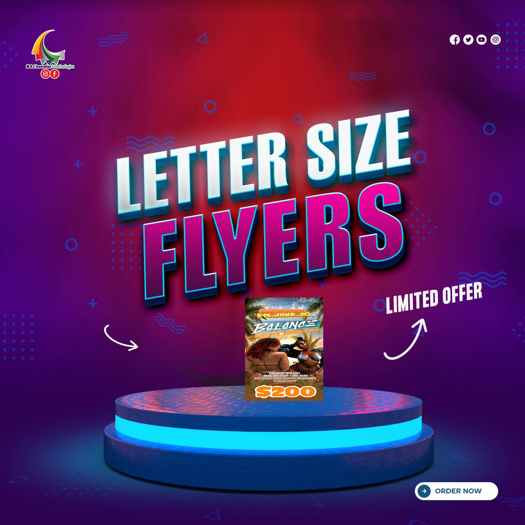 Flyers Letter Size