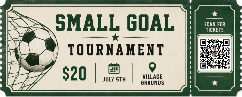 5 A Side Small Goal Soccer Tournament